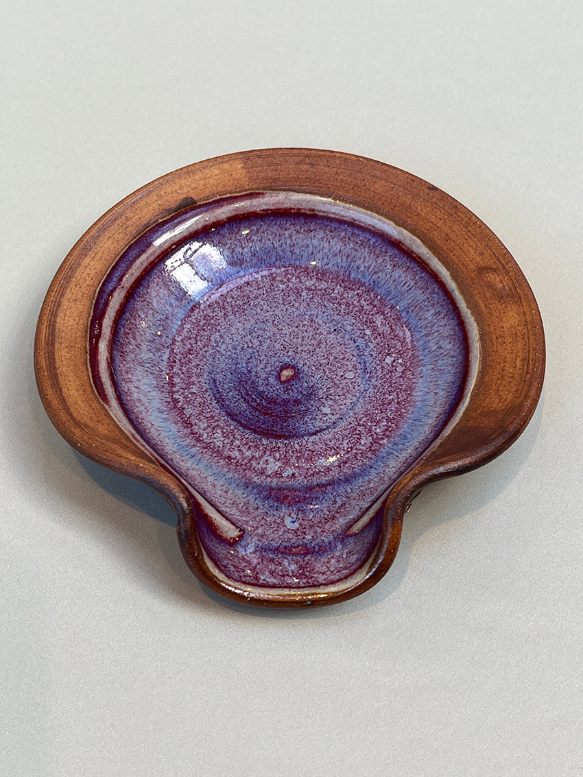 Violet spoon rest