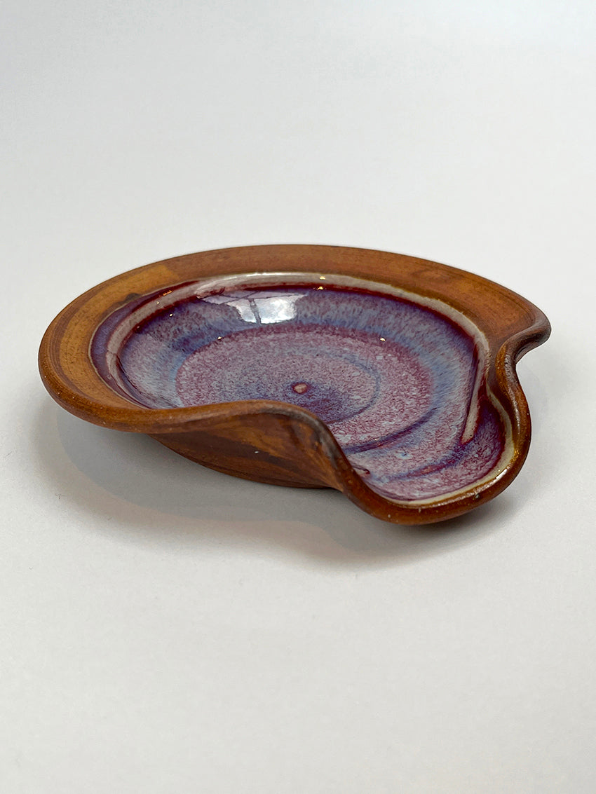 Violet spoon rest