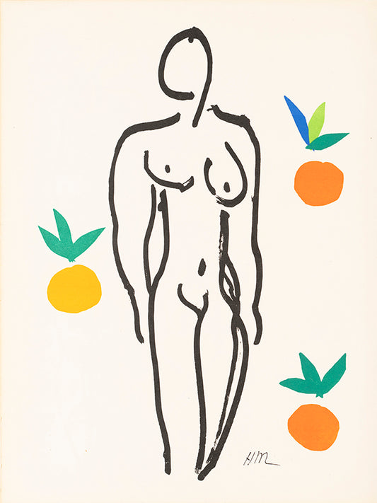 Nu Aux Oranges by Henri Matisse